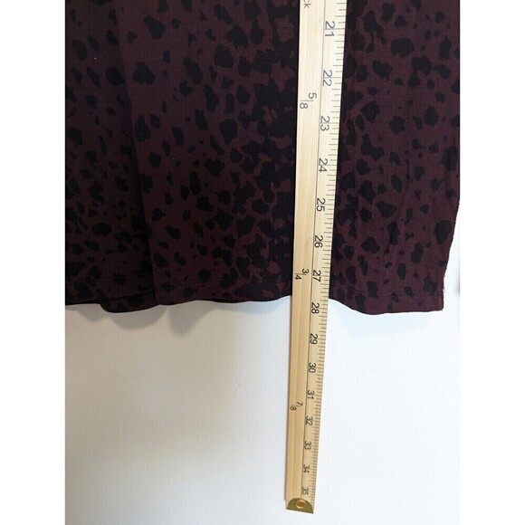 Vince Shirt Women Small Burgandy Long Sleeve Viscose Lightweight‎ Office Top - Picture 10 of 10